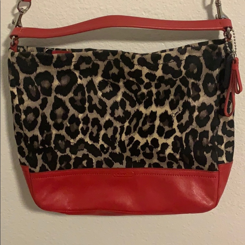 Coach Animal Print Tote